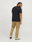 Футболка Jack & Jones PlusSize "JJECALEB VARSITY TEE SS O-NECK NOOS PLS", черный - фото 7