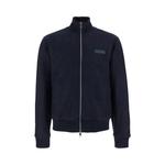 Топ Givenchy Track Pintuck Sleeve Top, Navy - фото