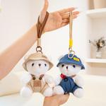 Плюшевый подвес медведь Creative Straps высота 15 см YILEXIONG - фото 7