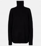 Водолазка Stepny из шерсти и кашемира THE ROW, черный - фото