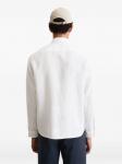 Marc O'Polo льняная рубашка на пуговицах, белый - фото 5