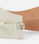 Нео кожаный ремень Alaïa, белый - фото 3