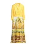 Макси платье Sara Roka, желтый - фото