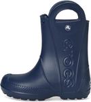 Ботинки Crocs Kids  Handle It Rain Boots, Navy Blue - фото 4