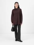 Свитер VERO MODA VMPLAZA, Wine red - фото 5