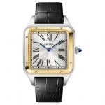 Cartier Часы Men's SANTOS DE Watch, Silver Dial - фото