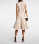 Денверское мини-платье Emilia Wickstead, бежевый - фото 3