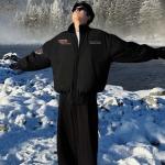 Пуховик Unisex Stand Collar Thickened HUANQIU, зеленый - фото 7