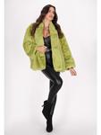 Пуховик faina, зеленый - фото 2
