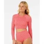 Топ бикини Rip Curl Shell Cove Crop, розовый - фото 3