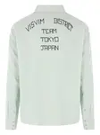 Рубашка с вышитым логотипом Visvim, зеленый - фото 2