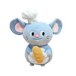Плюшевая кукла Sneaky Chef Mouse высотой 32 см X3COMMUNE - фото 5