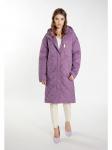 Пальто faina, фиолетовый - фото 4