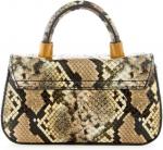 Женская сумка-мешок Nell Micro Mini Flap от GUESS, Natural Python - фото 2
