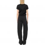 Футболка с принтом Cities от PINKO, черная - фото 4