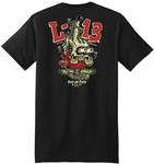 Футболка Lucky 13 L13 The Fink U Tee, черный - фото 2