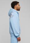 Худи с капюшоном на молнии Karl Kani, Light blue - фото 9