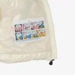 Детская пуховая куртка Moncler, цвет слоновая кость белый - фото 7