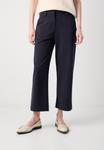 Брюки Marc O'Polo PANTS MEDIUM RISE WIDE LEG CROPPED, Thunder Blue/Dark Blue - фото 3