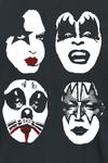 Футболка Kiss Faces, черный - фото 2