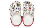 Сандалии x peanuts classic clog 'allover print' Crocs, белый - фото 3