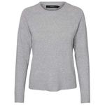 Свитер Vero Moda Doffy O-Neck, серый - фото 3