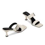 Шлепанцы женские Jessica Sophia, хаки - фото 3