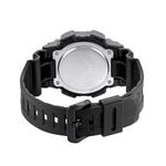 Мужские молодежные черные часы W-735H-1A CASIO - фото 5