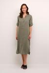 Платье-рубашка Cream Bellis, Khaki - фото 2
