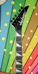 Jackson JS Series Rhoads JS32T, гриф из амаранта, белый с черными фасками - фото 4