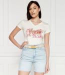 Футболка GUESS Slim Fit, экрю - фото 3