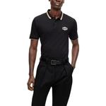 HUGO BOSS Мужская черная поло - фото 4