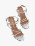 Эспадрильи Primrose на клиновидной подошве KG Kurt Geiger, Silver - фото 3