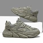 Кроссовки WARRIOR Chunky Sneakers Unisex Low-top, бежевый/черный/оранжевый - фото 75