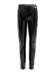 Кожаные штаны AllSaints Skinny Leggings, черный - фото