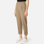 Брюки Ami Carrot Fit 'Taupe' AMIPARIS, хаки - фото 6