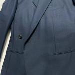 Деловой костюм мужской синий Dior, синий - фото 2