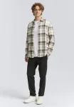 Рубашка Tom Tailor Denim, Off White Check - фото 2