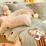 LUOLAI HOME Комплект постельного белья, 4 предмета, 200 см - фото 8