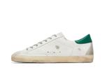Кроссовки Golden Goose Superstar 'White Green', белый - фото 3
