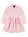 Платье-рубашка Polo Pony POLO RALPH LAUREN KIDS, розовый - фото