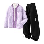 Детская повседневная спортивная одежда Disney, Solid Color Ecru+Solid Color Hazelnut Brown - фото 5