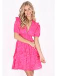 Платье до колена IZIA, фуксия - фото 3