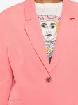 Однобортный пиджак Blugirl, розовый - фото 5