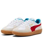 Кроссовки (GS) PUMA Palermo Leather 'White Red' - фото 6