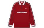 Футболка унисекс Umbro, вишнево-красная - фото 2