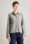 Блуза Marc O'Polo BLOUSE LONG SLEEVE, Warm Granite Melange/Light Grey - фото