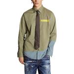 DSQUARED 2 Рубашка с длинным рукавом с принтом логотипа Dsquared2 - фото 5