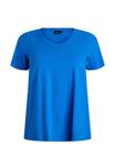 Футболка Zizzi Basic T-shirt, Victoria Blue/Blue - фото 4