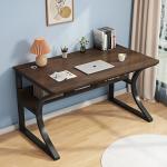 Стол компьютерный 100x60 см, белая рама + светлый орех - фото 10